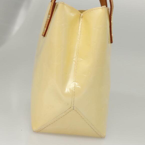 LOUIS VUITTON Monogram Vernis Reade PM Hand Bag Perle M91336 - Picture 4 of 13